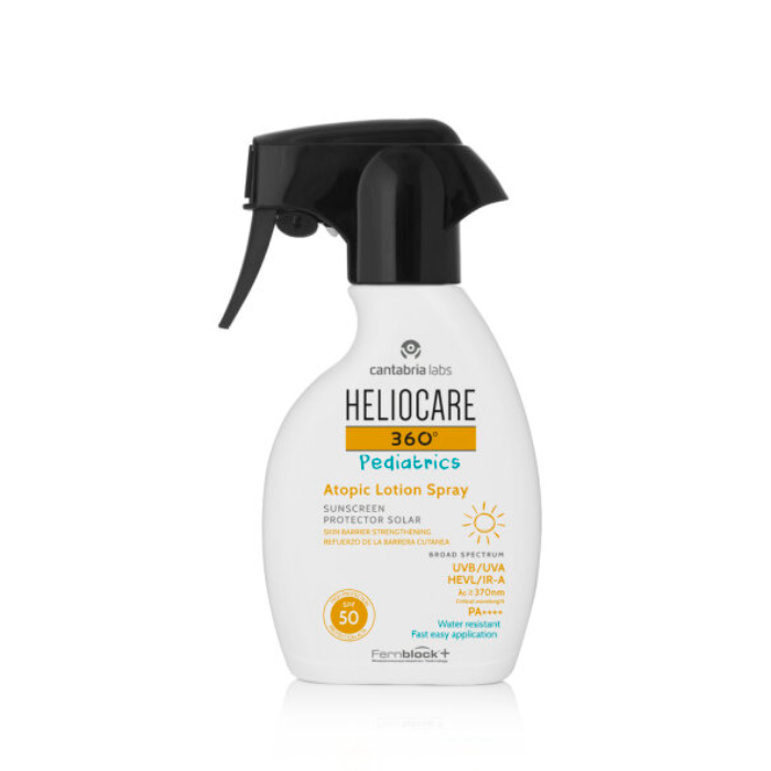 Heliocare 360º Pediatrics Atopic Lotion Spray SPF50 250ml