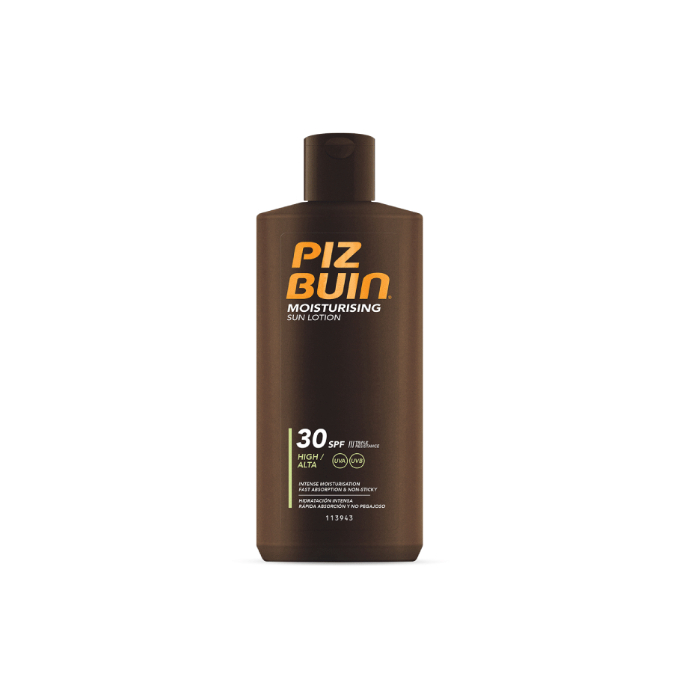 PIZ BUIN Moisturising Loção Solar Hidratante FPS 30 Proteção Elevada