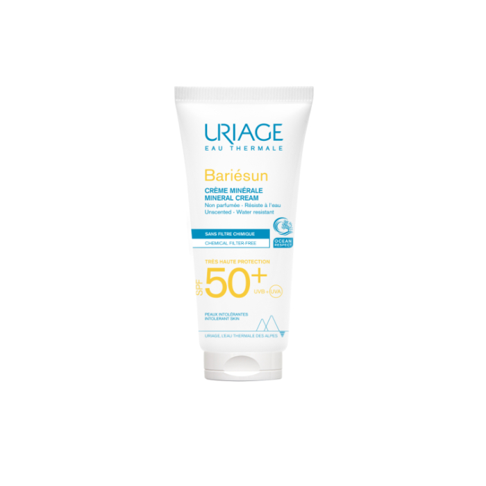 Uriage Bariésun Creme Mineral Sem Perfume SPF50+ 100ml