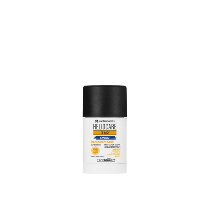 Heliocare 360º Sport Transparent Stick Protetor Solar SPF50+ 25g