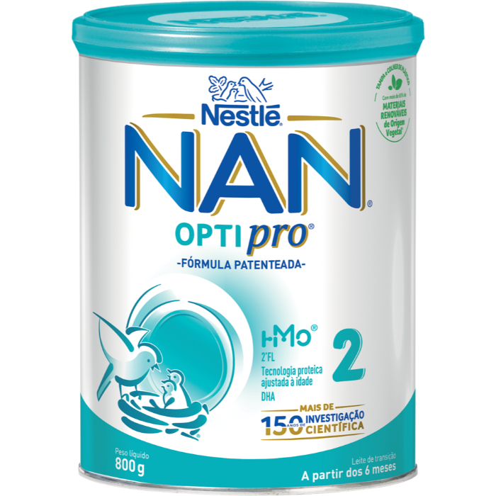 NAN Optipro 2 Leite Transição 6M+ 800g