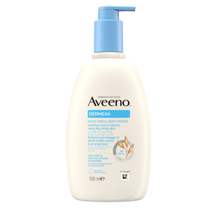 AVEENO Dermexa Creme Emoliente Diário 500ml