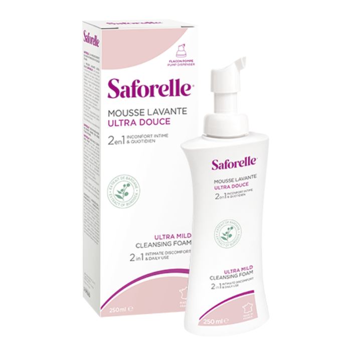 Saforelle Espuma de Limpeza Ultra Suave 250ml