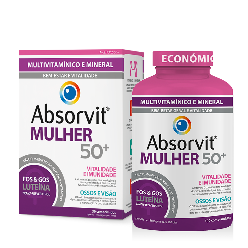 Absorvit Mulher 50+ x 100 Comprimidos