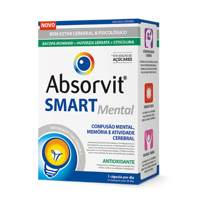 Absorvit Smart Mental x 30 Cápsulas