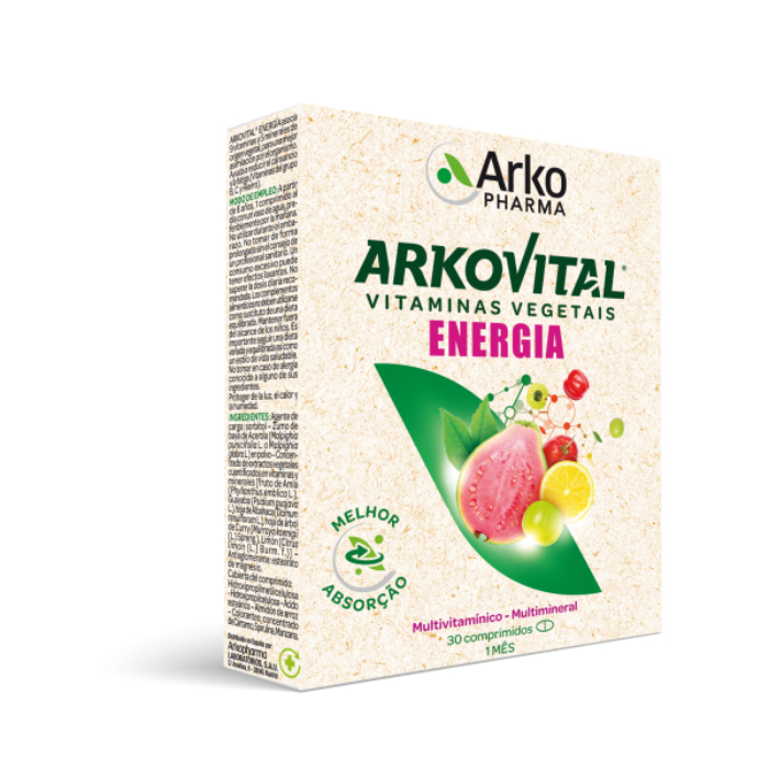 ARKOVITAL Energia – 30 Comprimidos