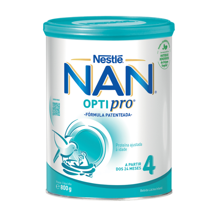 NAN Optipro 4 Leite Crescimento 24M+ 800g