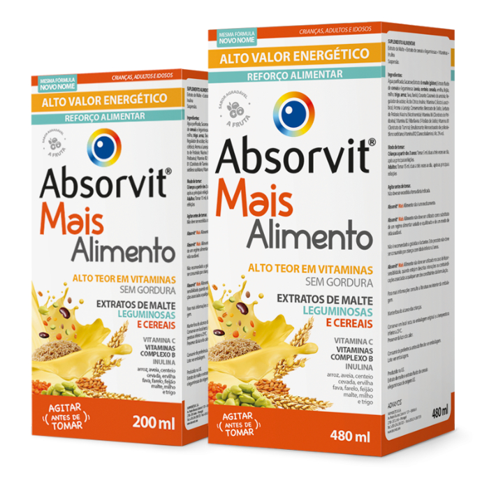 Absorvit Mais Alimento Suspensão 200ml