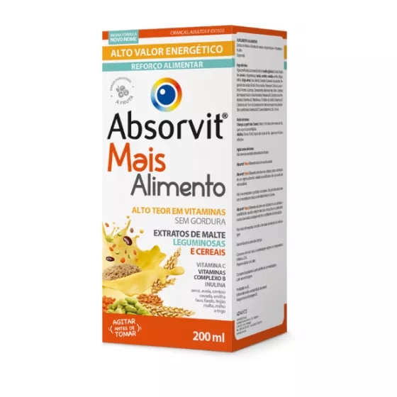 Absorvit Mais Alimento Suspensão 200ml