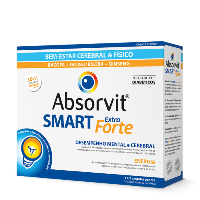 Absorvit Smart Extra Forte x 20 Ampolas