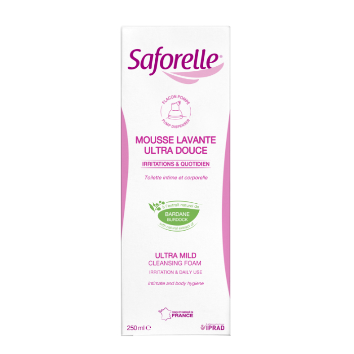 Saforelle Espuma de Limpeza Ultra Suave 250ml