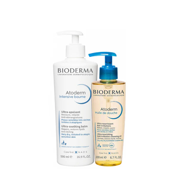 Bioderma Atoderm Intensive Baume 500ml + Óleo Duche 200ml