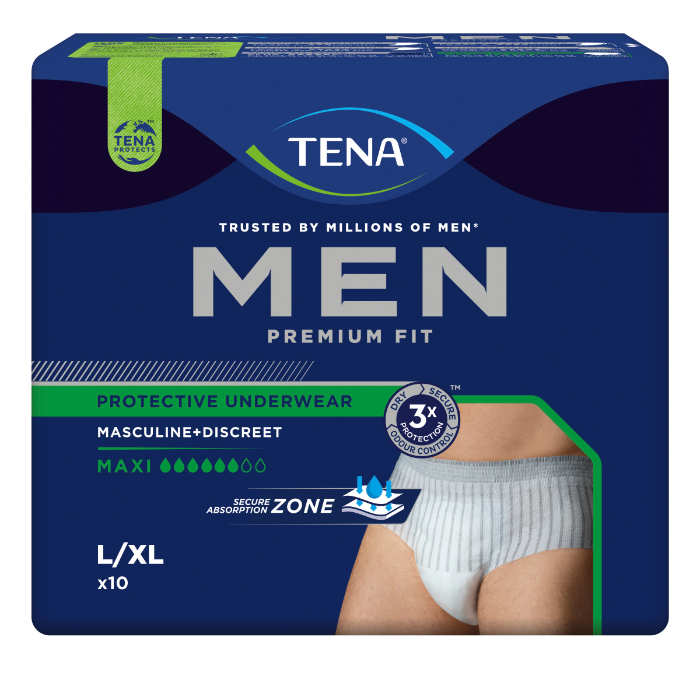 TENA Men Cueca Level 4 L x10