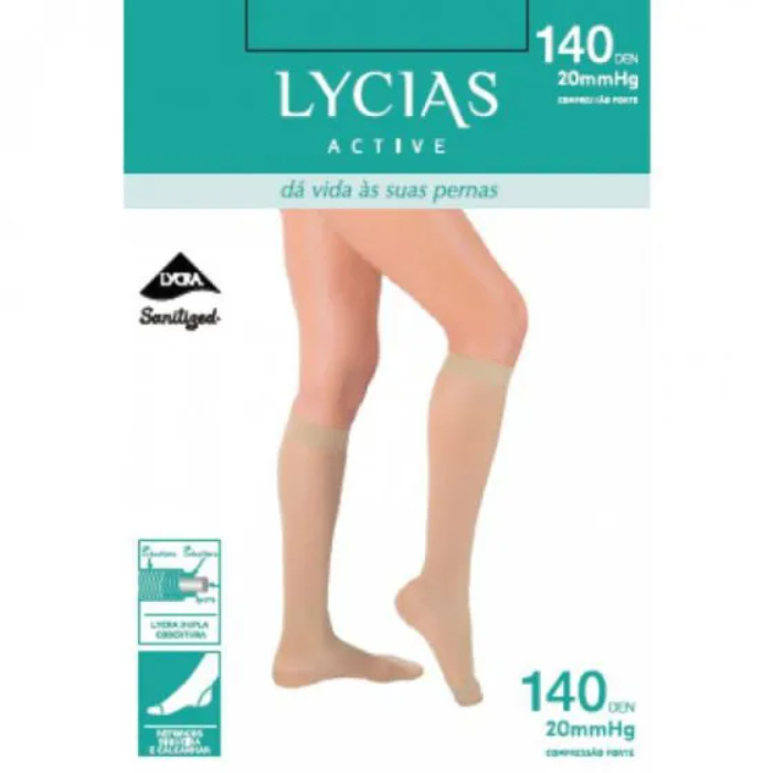 Lycias Active Meia 140 Den T4 NUDE