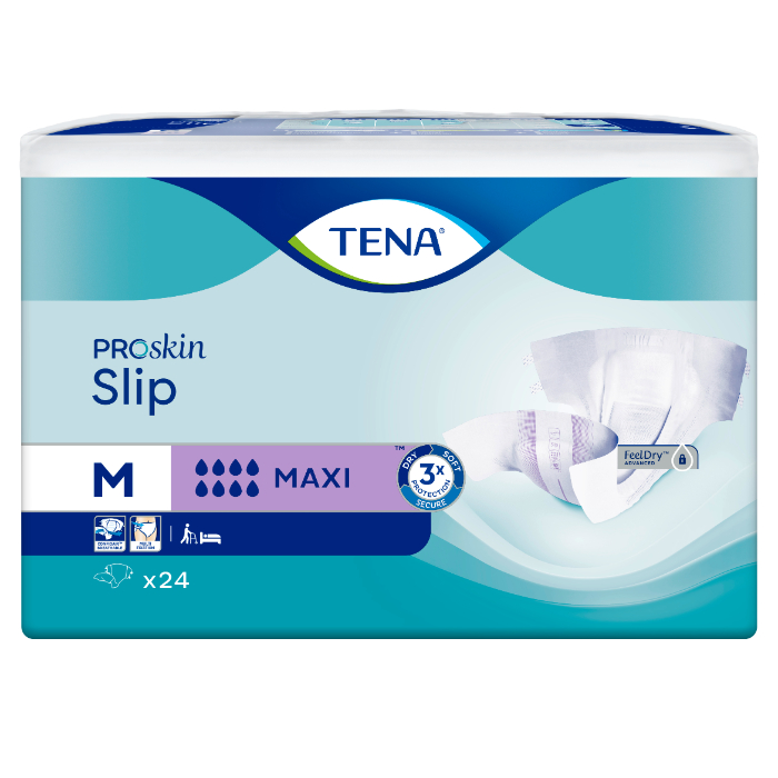 TENA Slip Maxi Fralda M x24