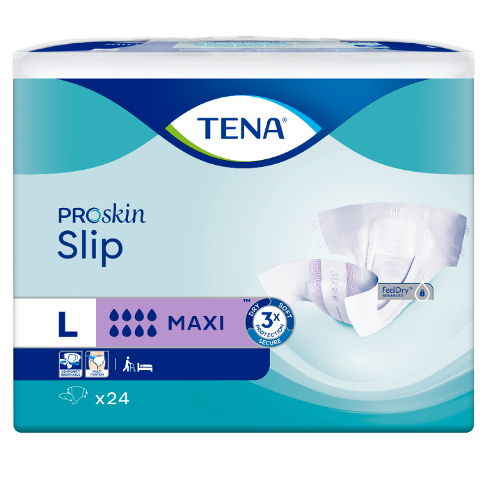 TENA Slip Maxi Fralda L x24