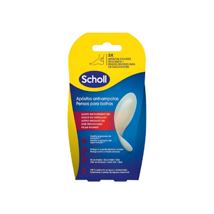 Scholl Penso Bolhas Tamanho Grande x 5 unidades