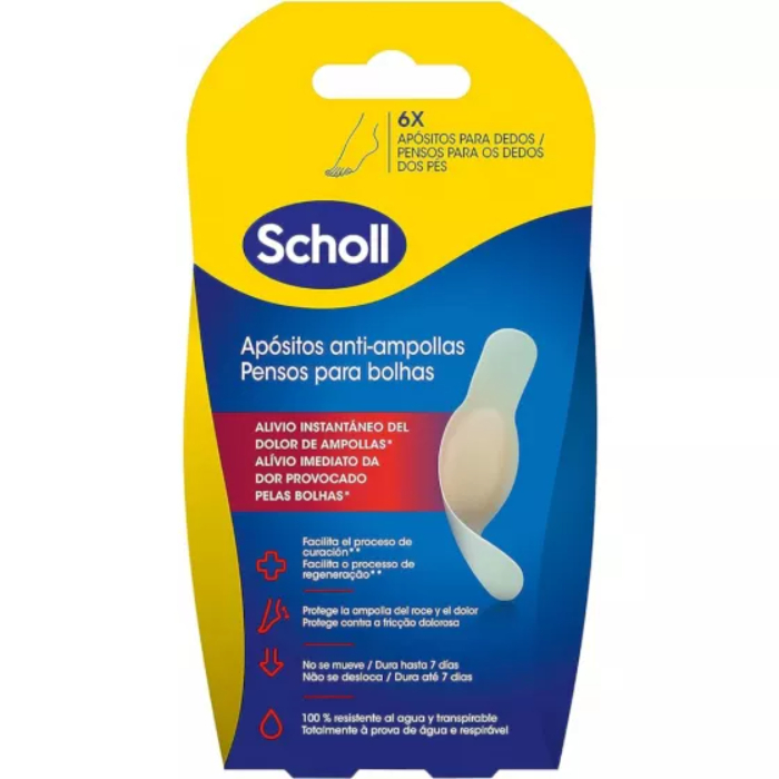 Scholl Penso Bolhas Dedos x 6 unidades