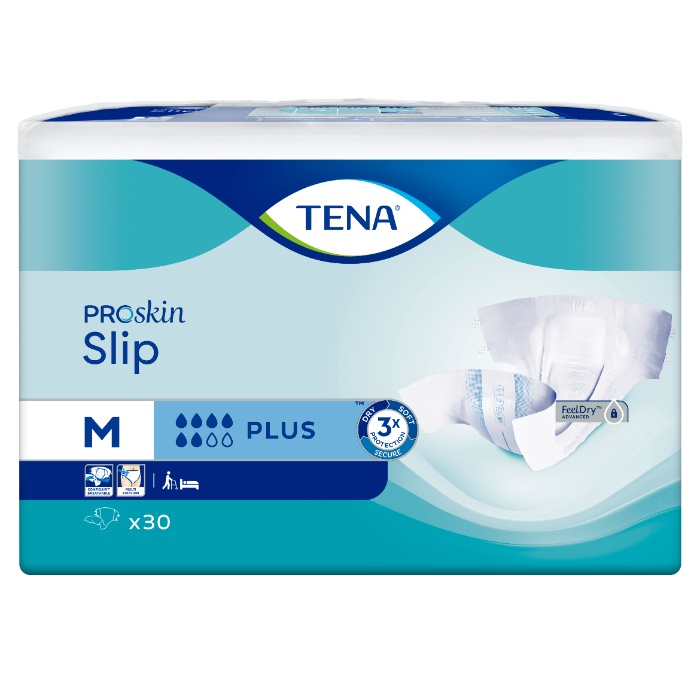 TENA Slip Plus Fralda M Incontinência x30