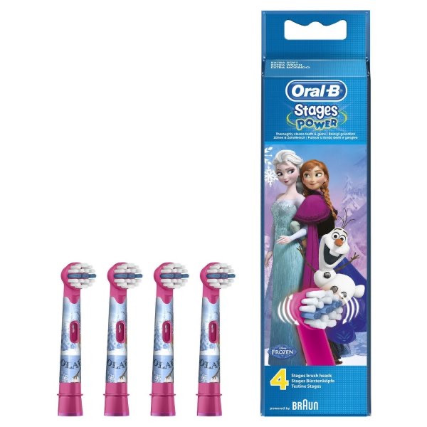 Oral B Stag Power Recarga Escova Elétrica Frozen X4