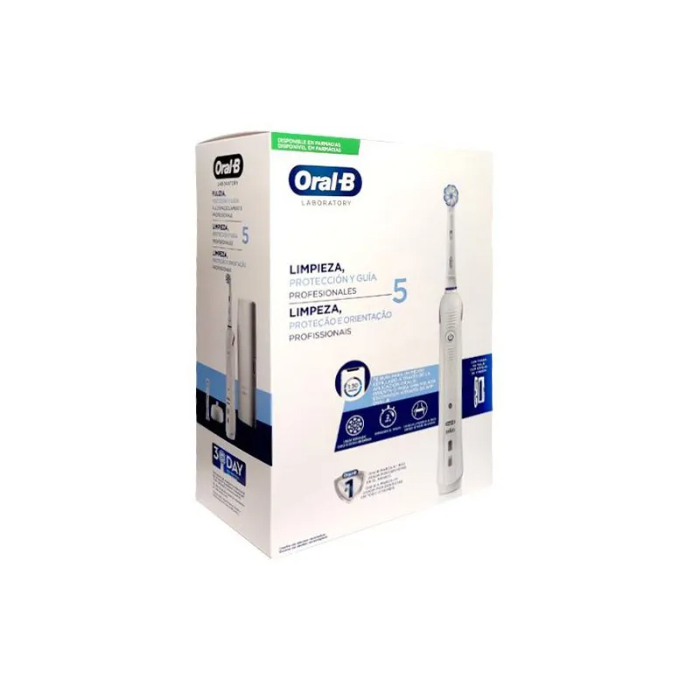 Oral-B Pro 5 Escova Elétrica Limpeza, Proteção E Orientação