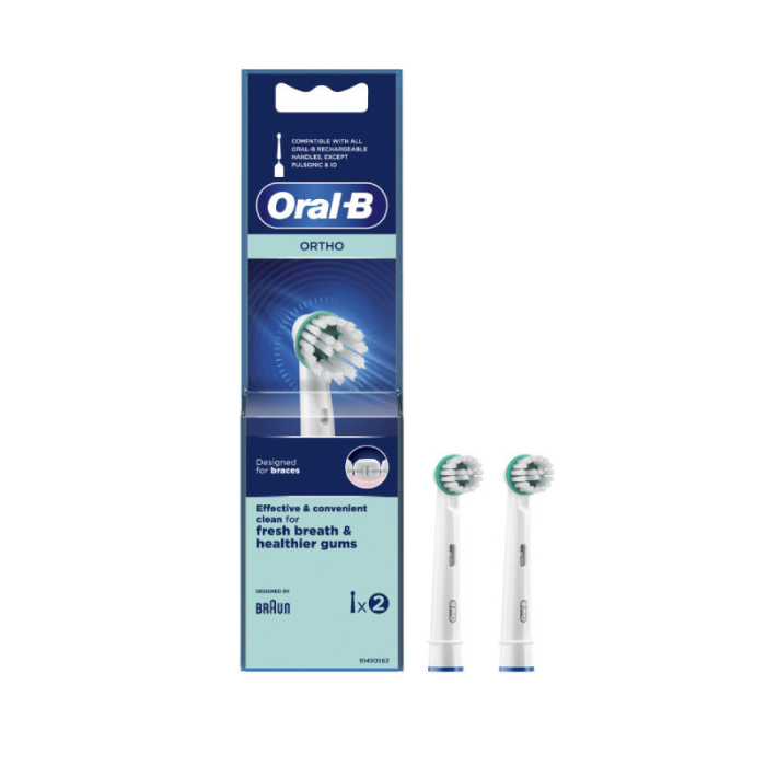 Oral-B Ortho Care Recarga Escova Elétrica x2