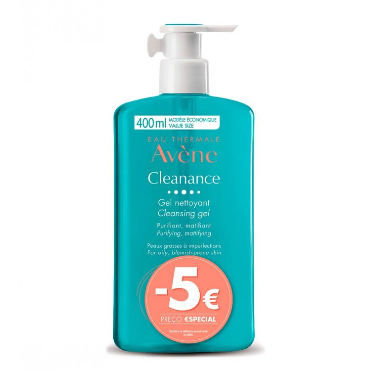 Avène Cleanance Gel 400 ml Preço Especial