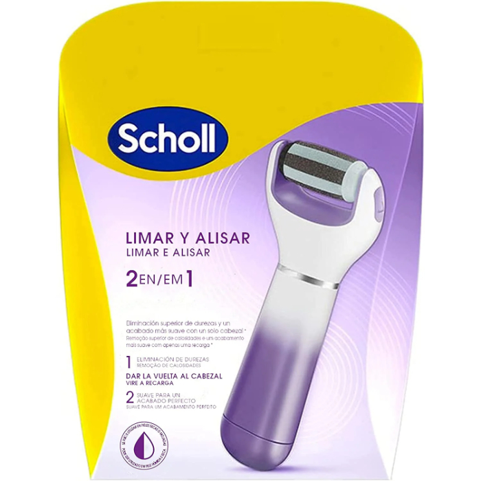 Scholl Lima Elétrica Pés 2 em 1 Limar/Alisar