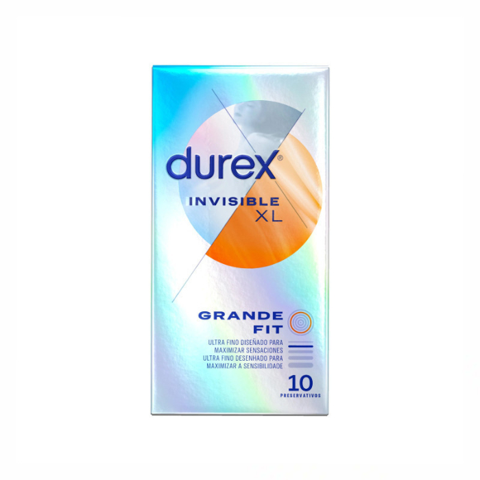 Durex Invisible XL Preservativos x10