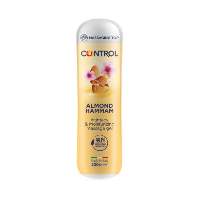 CONTROL GEL MASSAGEM ALMOND HAMMAN 3 EM 1