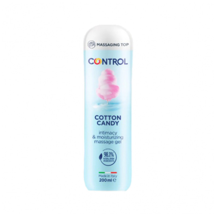 CONTROL GEL MASSAGEM COTTON CANDY 3 EM 1