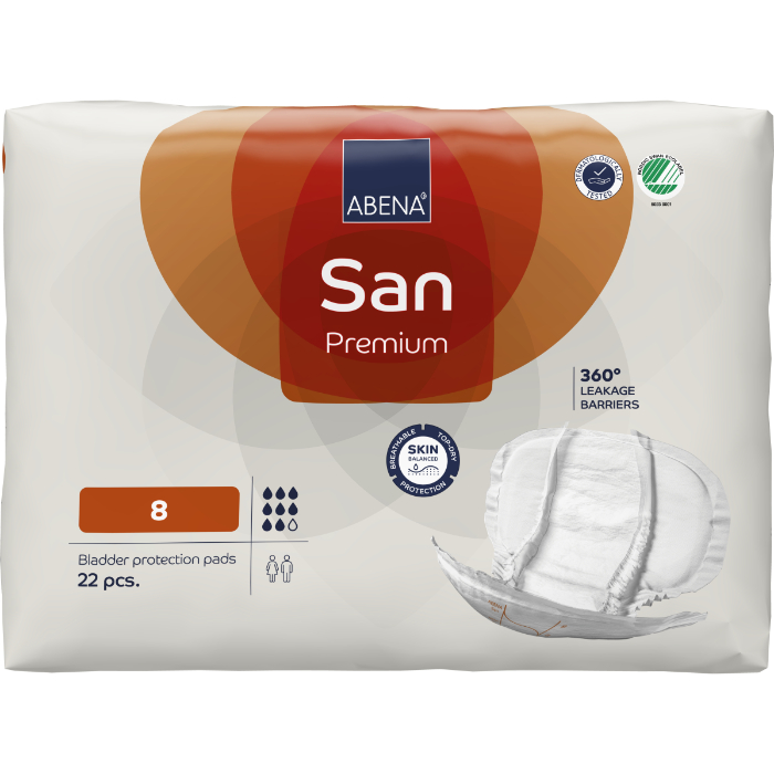 Abena San Premium Penso Incontinência 8 x 22