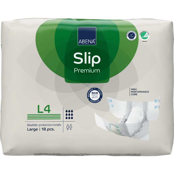 Abena Slip Premium Fralda Incontinência L4 x 18