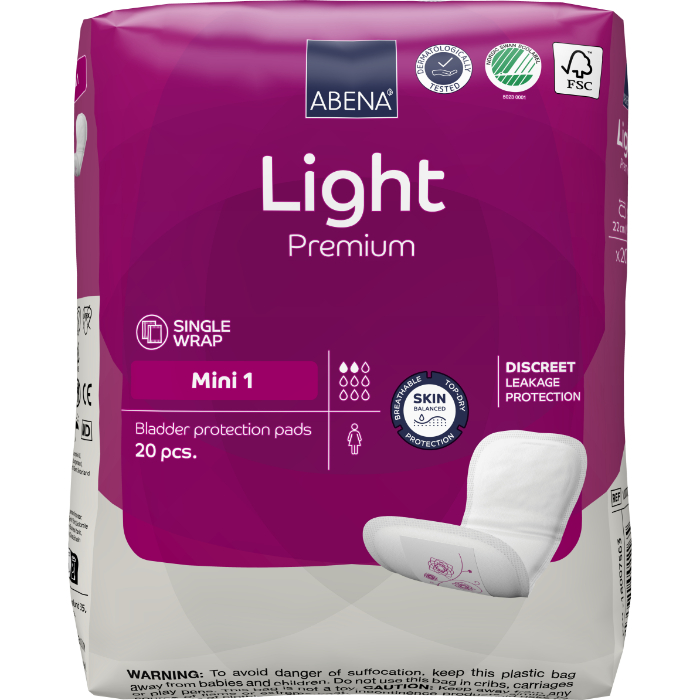 Abena Light Premium Penso Incontinência Mini 1 X 20