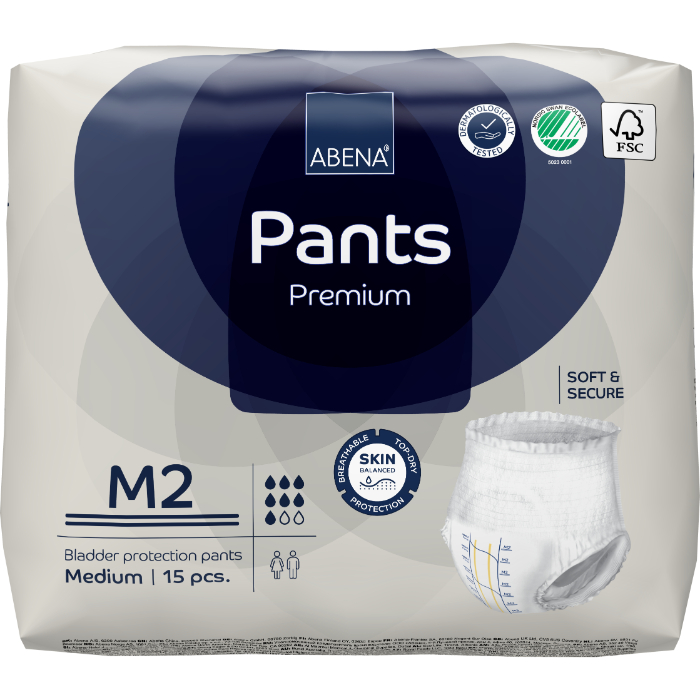 Abena Pants Premium Cueca Incontinência M2 x 15