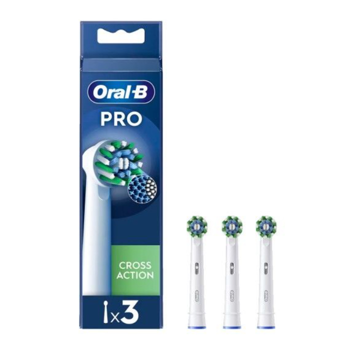 Oral-B Cross Action Recargas Escova Elétrica x 3