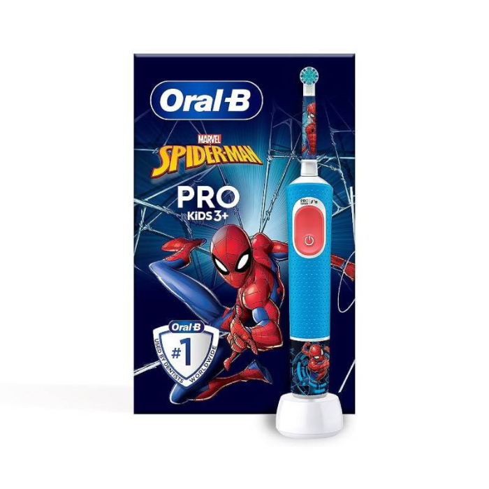 Oral-B Escova Elétrica PRO Kids3+ Spiderman Edição Especial