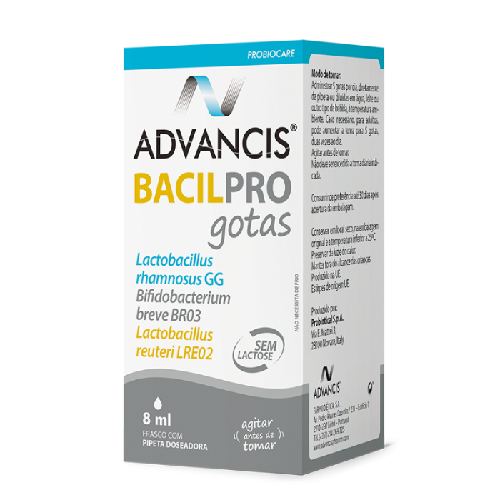 Advancis Bacilpro Suspensão Gotas 8ml