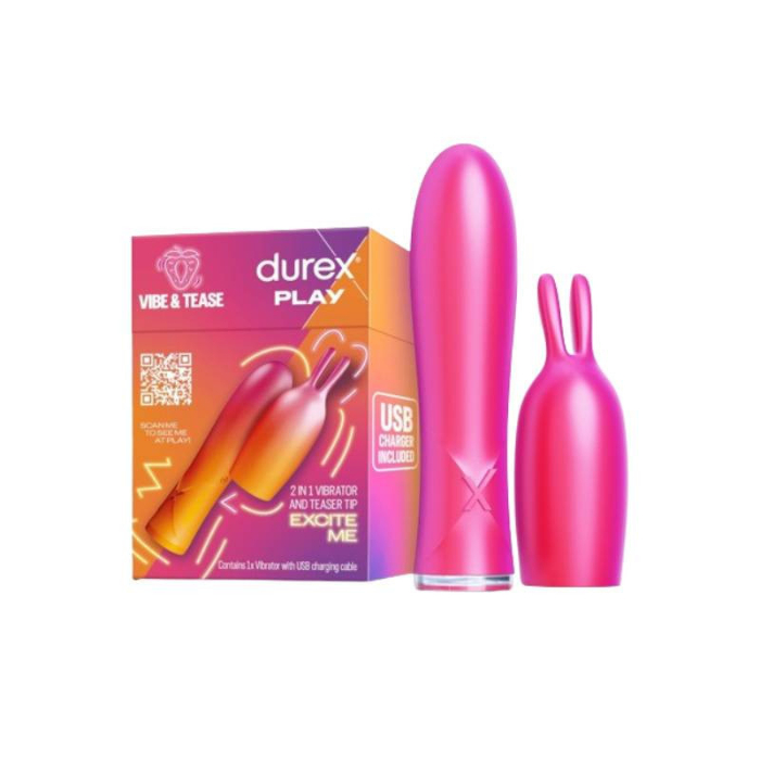 Durex Play Vibe&Tease Vibrador 2 em 1