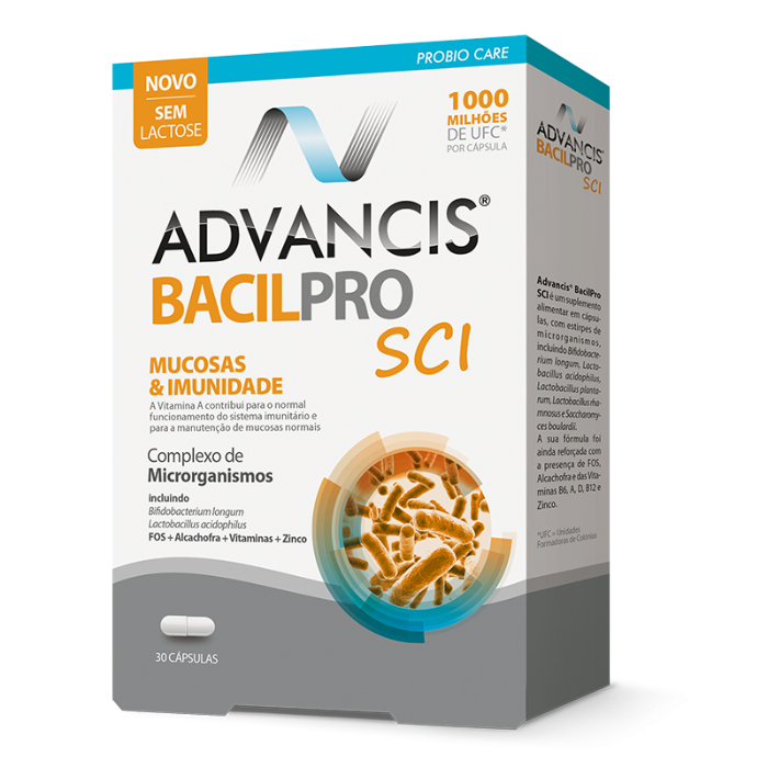 Advancis Bacilpro SCI x 30 Cápsulas