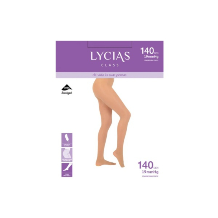 Lycias Class Collant 140 Den T2 NUDE