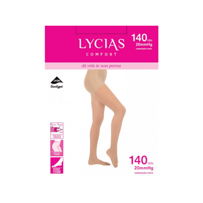 Lycias Comfort Collant 140 Den T2 NUDE