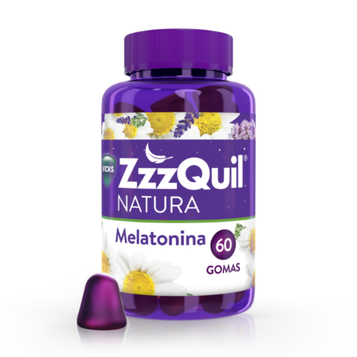 ZzzQuil Melatonina Sono 60 Gomas