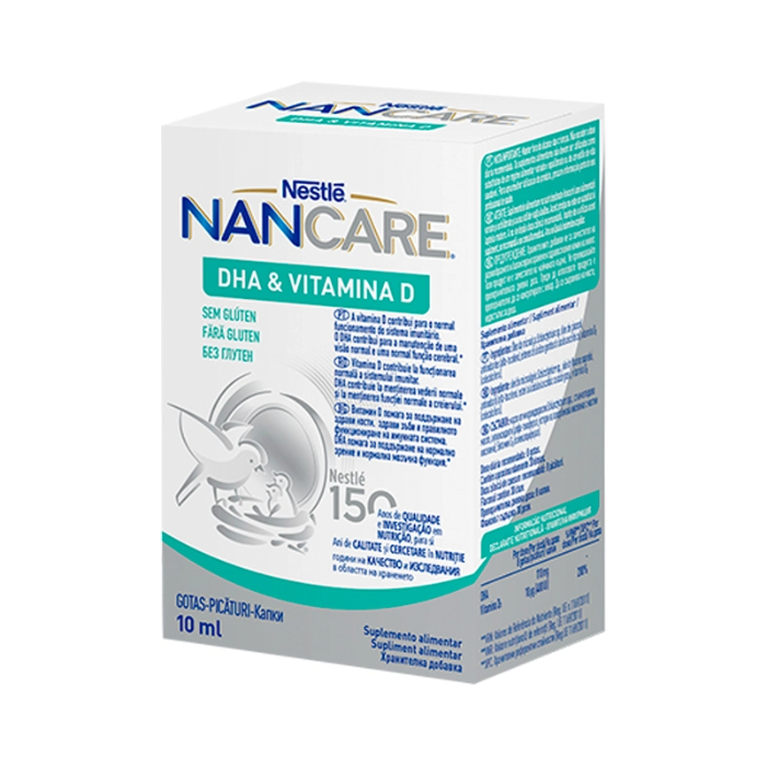 NANCARE DHA Vit D Gotas 10ml