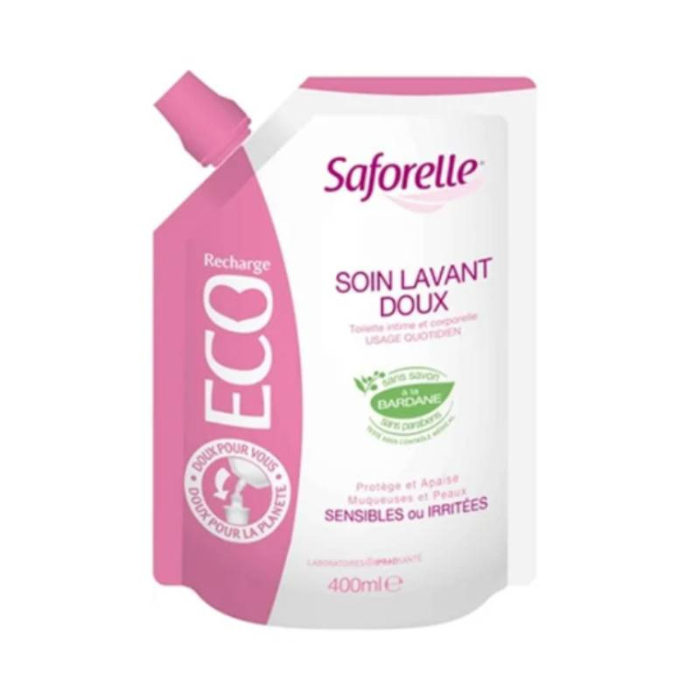 Saforelle Solução de Lavagem Eco Recarga 400ml