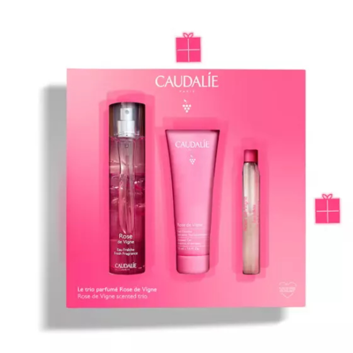 Caudalie Le Trio Parfumé Rose De Vigne