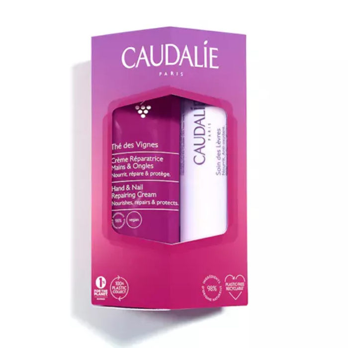 Caudalie Thé Des Vignes Duo Delicioso Mãos & Lábios Coffret