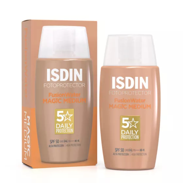 Isdin Fotoproteção Fusion Water Magic Medium SPF50 50ml