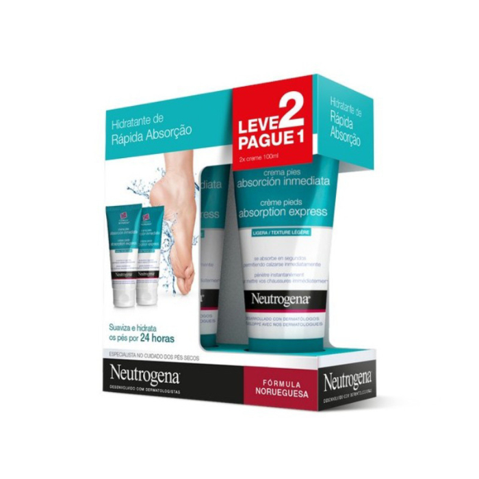 Neutrogena Creme Hidratante De Rápida Absorção 100ml X2