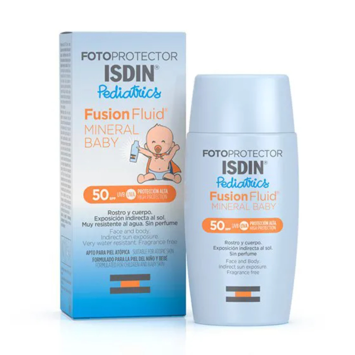 Isdin Fotoproteção Pediatrics Fusion Fluid Mineral Baby SPF50 50ml